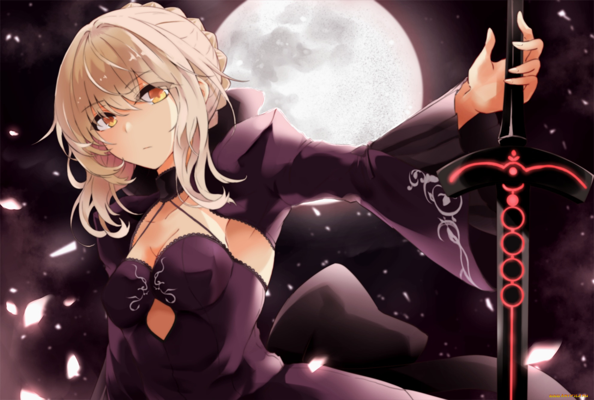, fate, stay night, saber, alter